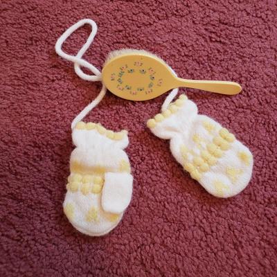 LOT 94X: Vintage Baby Accessories, Bedding, Clothing