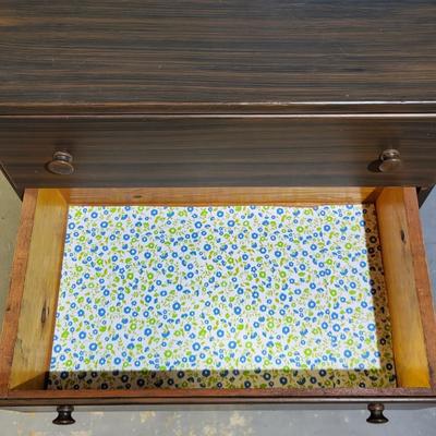 LOT 101B: Four Drawer Wooden Dresser