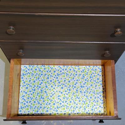 LOT 101B: Four Drawer Wooden Dresser