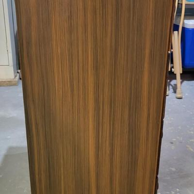 LOT 101B: Four Drawer Wooden Dresser