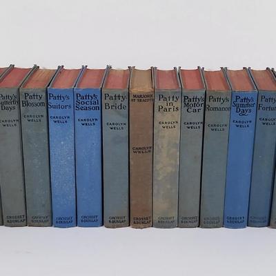 LOT 102B: Thirteen 1930's Vintage Hard Back Books by Carolyn Wells