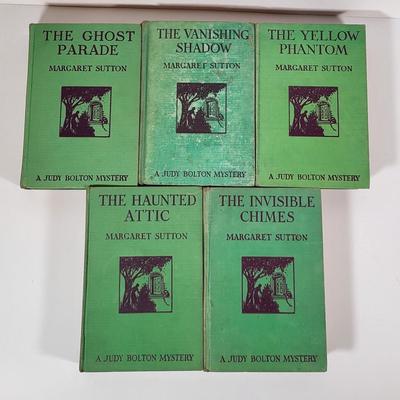 LOT 103B: Five 1930's Vintage Hard Back Books by Margaret Sutton