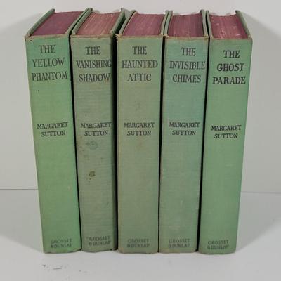 LOT 103B: Five 1930's Vintage Hard Back Books by Margaret Sutton