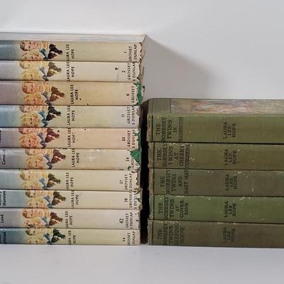 LOT 106B: Fifeteen Vintage The Bobbsey Twin Hard Back Books by Laura Lee Hope