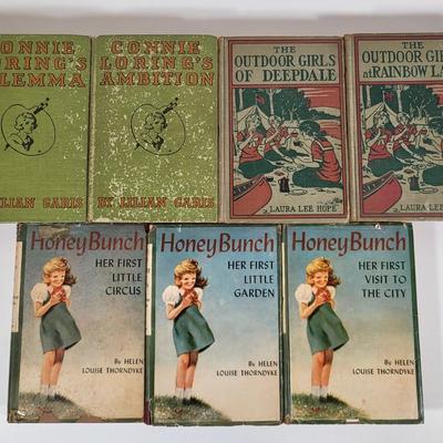 LOT 107B: Eleven Vintage Hard Back Books Featuring Nancy Drew and More