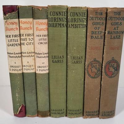 LOT 107B: Eleven Vintage Hard Back Books Featuring Nancy Drew and More