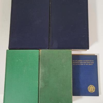 LOT 108B: Nine Vintage Hard Back Books Featuring World History and More