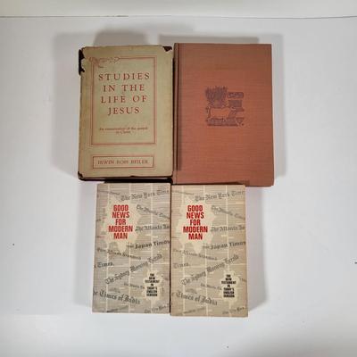 LOT 110B: Seven Assorted Religious Text Books