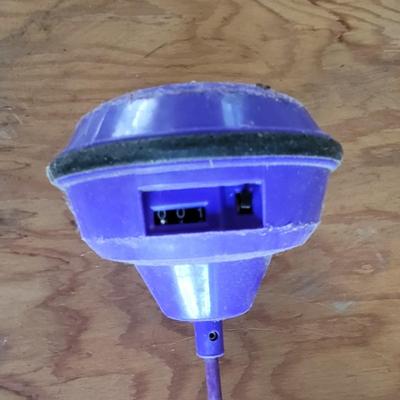 LOT 117G: Vintage Metal POGO Stick and Purple Skip It Toy