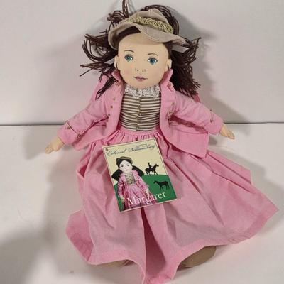 LOT 141D: Vintage Doll Collection W/Basket of Accessories, Including Heritage Signature Collection Erik & Eva Ski Dolls and Merry...