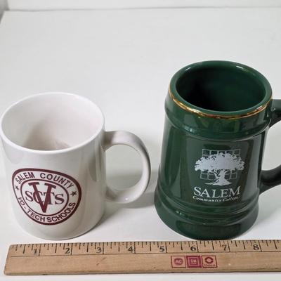 LOT 142D: Collection of Vintage Local Salem County Items, Including A Salem County History Book, Vinyl Records & More