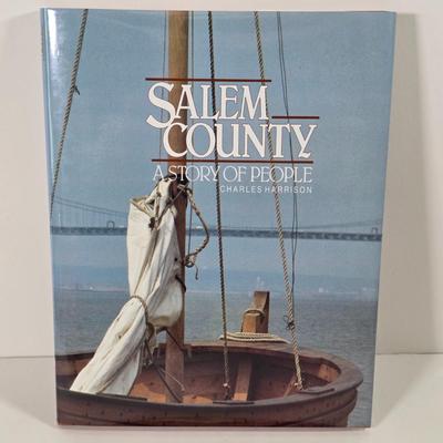 LOT 142D: Collection of Vintage Local Salem County Items, Including A Salem County History Book, Vinyl Records & More