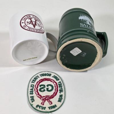 LOT 142D: Collection of Vintage Local Salem County Items, Including A Salem County History Book, Vinyl Records & More