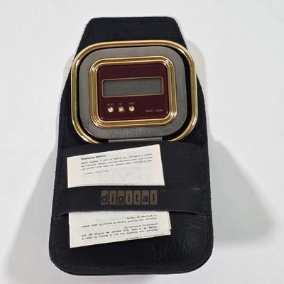 LOT 143D: Bushnell 3 x 25 Theater & Opera Binoculars, Vintage Digital Travel Alarm Clock & More
