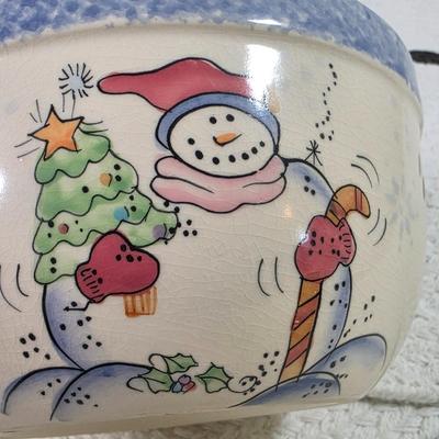 LOT 144D: Christmas in July! Vintage Lefton Holly Berry Collection Ceramic Sleigh & Leaf Dish, Ceramic Poinsettia Dishes, Snowman...