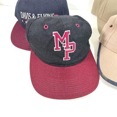 LOT 146D: Baseball/Bucket Hat Collection, Includes MBL Pittsburgh Pirates, Local Salem County Baseball Caps & More