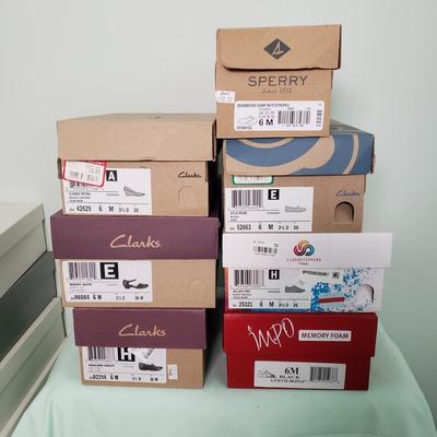 LOT 161Y: Large Assortment of Womens Shoes in Boxes