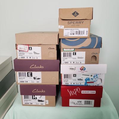 LOT 161Y: Large Assortment of Womens Shoes in Boxes