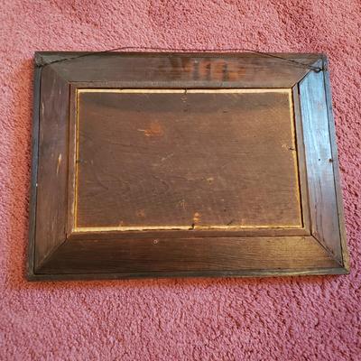 LOT 163X: Antique Wooden Framed Mirrors