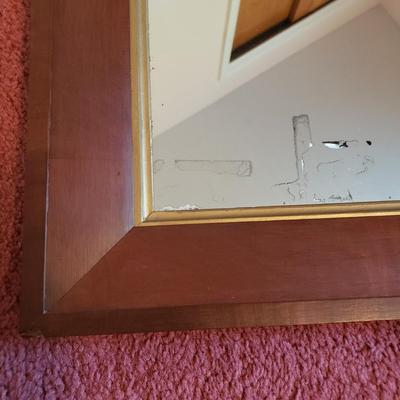 LOT 163X: Antique Wooden Framed Mirrors