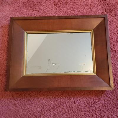 LOT 163X: Antique Wooden Framed Mirrors