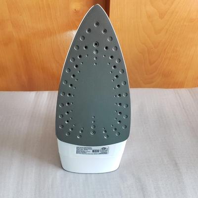 LOT 168Y: Vintage Metal Folding Ironing Board with Black&Decker Iron