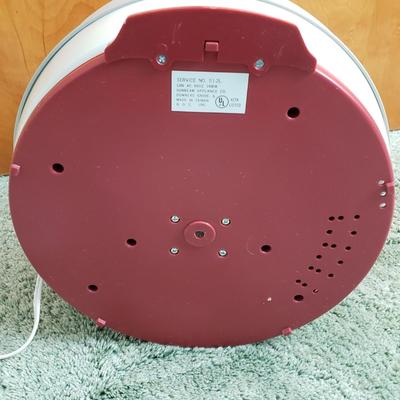 LOT 170Y: Vintage Sunbeam Portable Hair Dryer with Vintage Hair Accessories