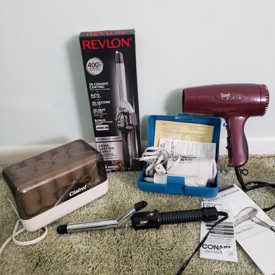 LOT 173Y: Hair Styling Tools; Revlon Conair
