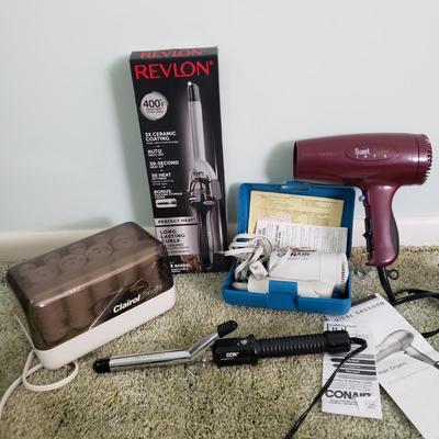 LOT 173Y: Hair Styling Tools; Revlon Conair