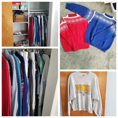 LOT 174Y: Closet Contents; Assortment of Women's Clothing, Shoes, and More