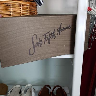LOT 174Y: Closet Contents; Assortment of Women's Clothing, Shoes, and More