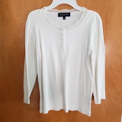 LOT 175Y: Women's Closet; Large Collection of Shirts, Sweaters, and Blouses