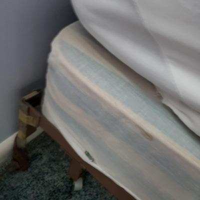 LOT 176Z: Set of Twin Beds with Bedding