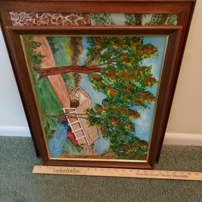 LOT 179Z: Set of Original Framed Landscape Artwork