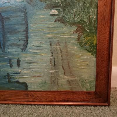 LOT 179Z: Set of Original Framed Landscape Artwork