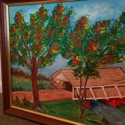 LOT 179Z: Set of Original Framed Landscape Artwork