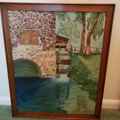 LOT 179Z: Set of Original Framed Landscape Artwork