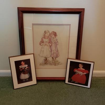 LOT 180Z: Collection of Folk Art Style and Children Art
