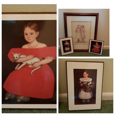 LOT 180Z: Collection of Folk Art Style and Children Art