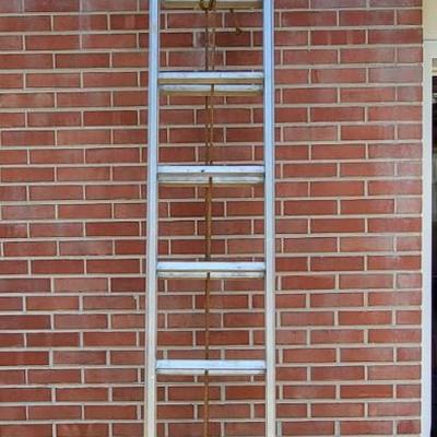 LOT 201G: Twelve Step Metal Extension Ladder