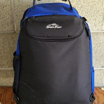 LOT 203G: Six Various Sized Travel Luggage with Assorted Accessories