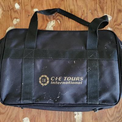 LOT 203G: Six Various Sized Travel Luggage with Assorted Accessories