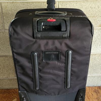 LOT 203G: Six Various Sized Travel Luggage with Assorted Accessories