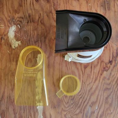 LOT 206G: Electric Popcorn Machine and Electric Ice Cream Freezer