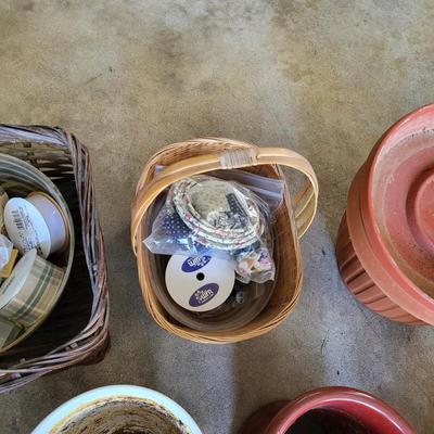 LOT 207G: Various Gardening Pots and Tools