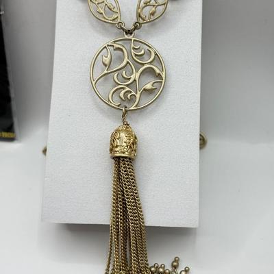 LOT 215J: Collection of Necklaces Various Lengths: Liz Claiborne, CZ & More