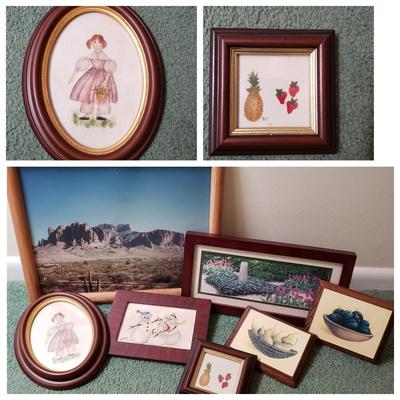 LOT 222Z: Large Variety of Framed Art and Photography