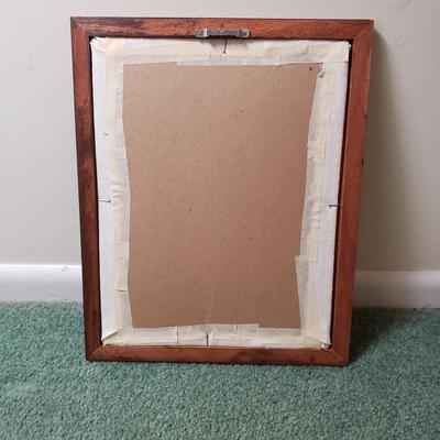 LOT 223Z: Vintage Crewel and Embroidery Framed Work