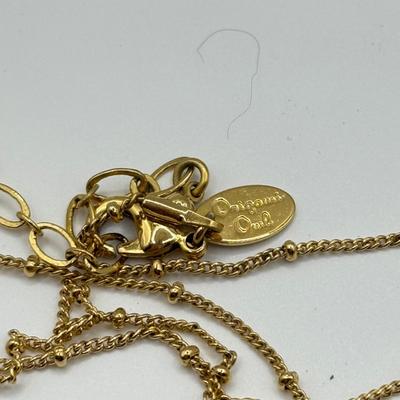 LOT 248J: Grandma Necklaces: Linked Hearts & Origami Owl