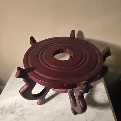 Wooden stand